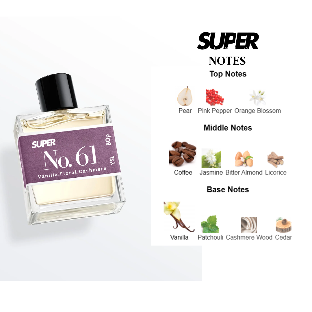 Super No.61 Inspired By Black Opium, Edp 30%